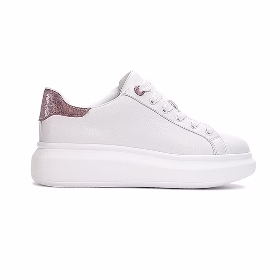 Calçados casuais básicos do estilo de passeio dos calçados brancos básicos da tendência do OEM